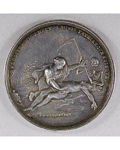 Beloningspenning van de Amsterdamse Maatschappij tot Redding van Drenkelingen, 1795 [1767]