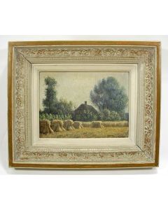 Jan Eversen, Veluwse boerderij met korenveld
