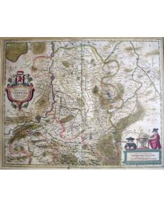 Kaart van Limburg, ca. 1640