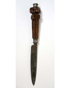 Zeeuws mes met palmhouten heft, 19e eeuw