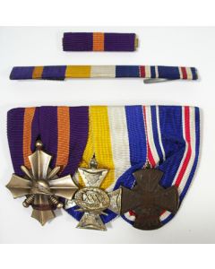 Spang onderscheidingen van een luitenant-kolonel der Marechaussee