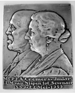 50-jarig huwelijk van Mr. P.F.A. Cremers en Jkvr. I.L.M. van Nispen tot Sevenaer, 1939
