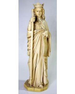Ivoren heiligenbeeld, 19e eeuw