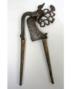 Betelnootsnijder/pinangschaar, 19e eeuw