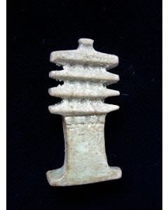 Egyptisch Djed amulet, 6e-4e eeuw v. Chr.