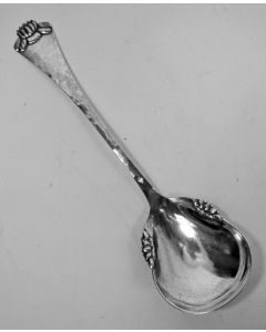 Deense zilveren vruchtenlepel, 1923
