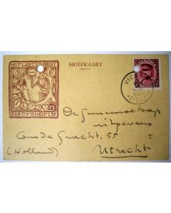 Briefkaart van Stijn Streuvels aan Albert Kuyle, 1932
