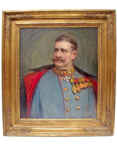 Portret van een Oostenrijkse generaal-majoor, ca. 1900