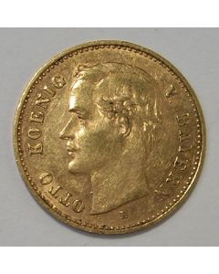Duitsland (Beieren), 10 mark 1909