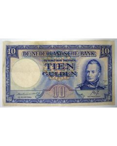 Bankbiljet, 10 gulden 1945-II