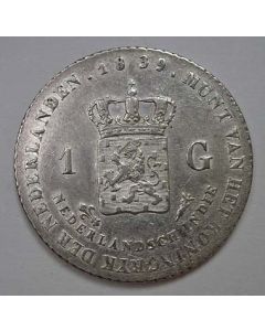 Nederlands Indië, 1 gulden 1839