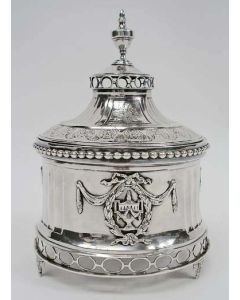 Zilveren tabakspot, Leeuwarden 1787