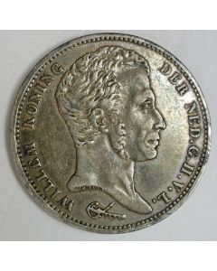 1 gulden 1831 over 1821