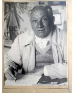 Portretfoto van Chris van der Hoef, 1932