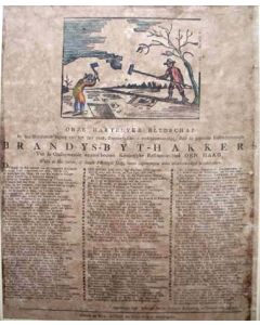 Nieuwjaarswens van de Haagse bijthakkers, 1808 