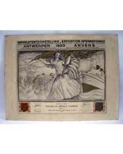 Anto Carte, Erediploma van de Wereldtentoonstelling van Antwerpen, 1930 