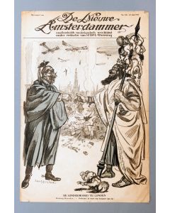 Jan Sluijters, Politieke voorstelling Eerste Wereldoorlog, litho, 1917