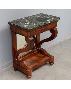  Mahonie trumeau, 19e eeuw