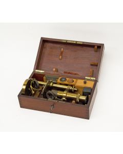 Microscoop, Nachet & Fils, Paris, ca. 1870