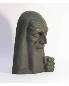 Adrianus Remiëns, bronzen beeld, 'Toen Mozes van de berg kwam', 1924