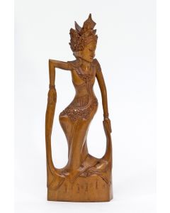 Balinees beeld, danseres, ca. 1950