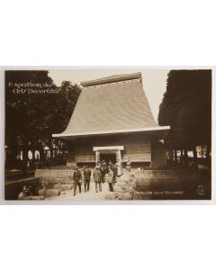 Prentbriefkaart, Exposition des Arts Décoratifs, Parijs 1925, Pavillon de la Hollande