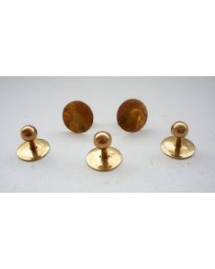 Vijf gouden boordenknoopjes, 19e eeuw