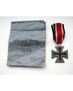Duitsland (Derde Rijk), IJzeren Kruis, 2e Klasse,  met zakje van uitgifte