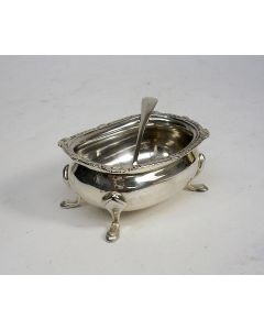 Sterling zilveren zoutvaatje, 1898