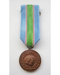 Herinneringsmedaille voor de deelname aan de 'United Nations Interim Force in Lebanon' (UNIFIL), miniatuur draagmedaille