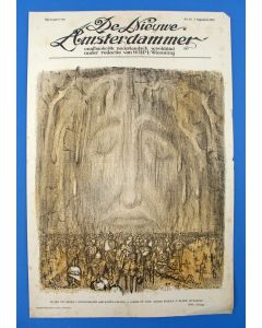 Jan Sluijters, Politieke voorstelling Eerste Wereldoorlog, litho, 1915