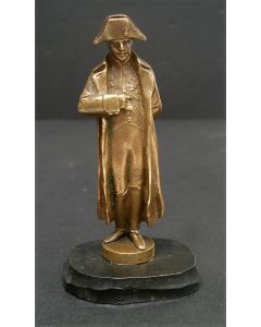Bronzen beeldje van Napoleon