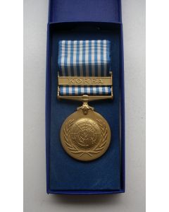 Koreamedaille van de Verenigde Naties met gesp 'Korea',  Nederlandse uitvoering