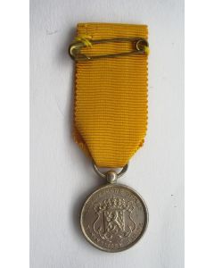 Medaille voor Langdurige Trouwe Dienst Koninklijke Marine in zilver, miniatuur