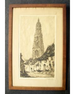 Anton Pieck, Cuneratoren, Rhenen, ets