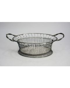 Zilveren broodmand, Johannes P. van Straatsburg, Utrecht 1790