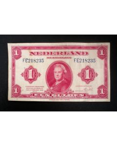 Bankbiljet, 1 gulden 1943