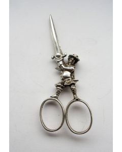 Zilveren druivenschaar, 19e eeuw 