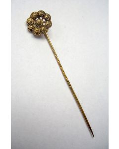 Gouden dasspeld met Zeeuwse knoop, ca. 1900