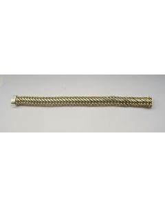 Gouden schakelarmband