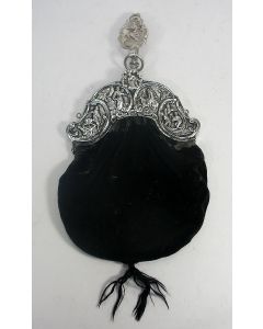 Zilveren beugeltas met haak, Yde Posthumus, Leeuwarden, eind 18e eeuw