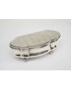 Zilveren tafelsnuifdoos, Amsterdam, 18e eeuw