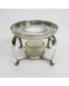 Zilveren theekomfoor