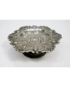 Zilveren kandijbakje, Paulus Vermeulen, Haarlem, 1766 