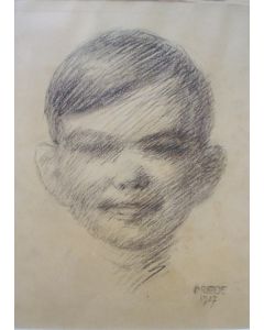 Johan Briedé, Jongensportret, 1927