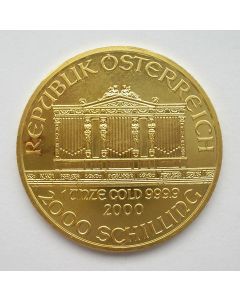 Oostenrijk, 2000 schilling goud, Wiener Symphoniker, 2000