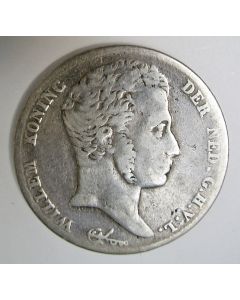 Halve gulden, Koning Willem I,  1819