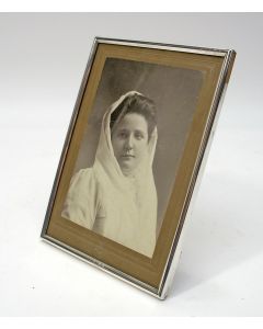 Zilveren fotolijst (18 x 13 cm)