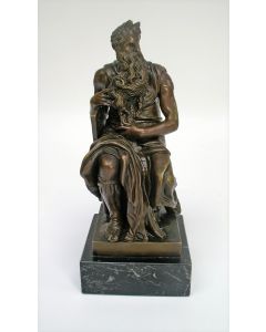 Bronzen beeld van Mozes, ca. 1900