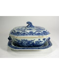 Chinese porseleinen terrine, Qianlong periode